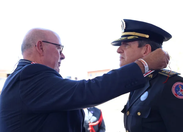 Cerimônia de entrega da Medalha Juscelino Kubitschek, em Diamantina