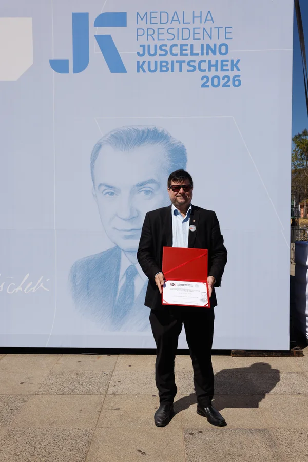 Chancelaria da entrega da Medalha Juscelino Kubitschek, em Diamantina