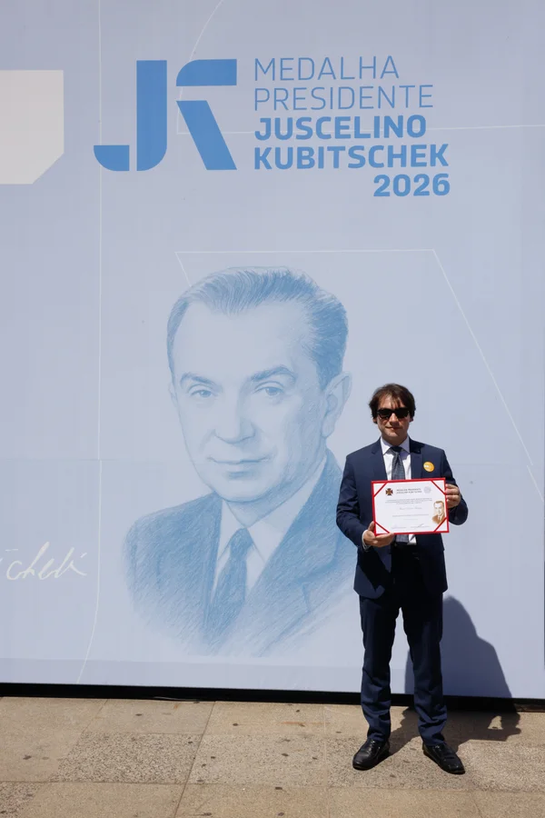 Chancelaria da entrega da Medalha Juscelino Kubitschek, em Diamantina