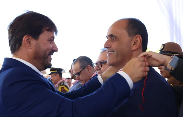 Cerimônia de entrega da Medalha Juscelino Kubitschek, em Diamantina