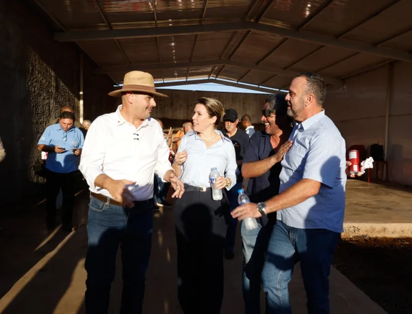 Governador vistoria a Associação dos Produtores Familiares da Região da Boa Vista, em Uberaba