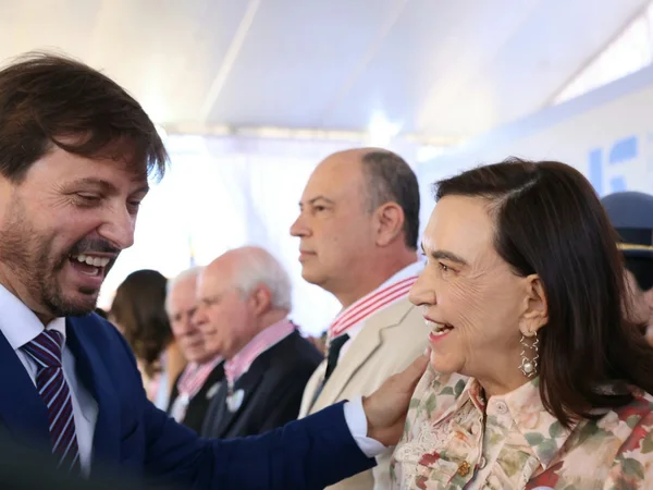 Cerimônia de entrega da Medalha Juscelino Kubitschek, em Diamantina