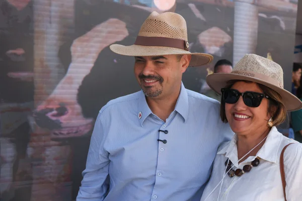 Governador de Minas participa da cerimônia de abertura da 15ª edição da feira Super Leite, em Pompéu