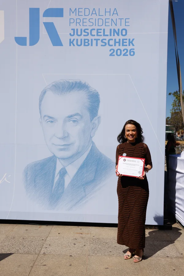 Chancelaria da entrega da Medalha Juscelino Kubitschek, em Diamantina