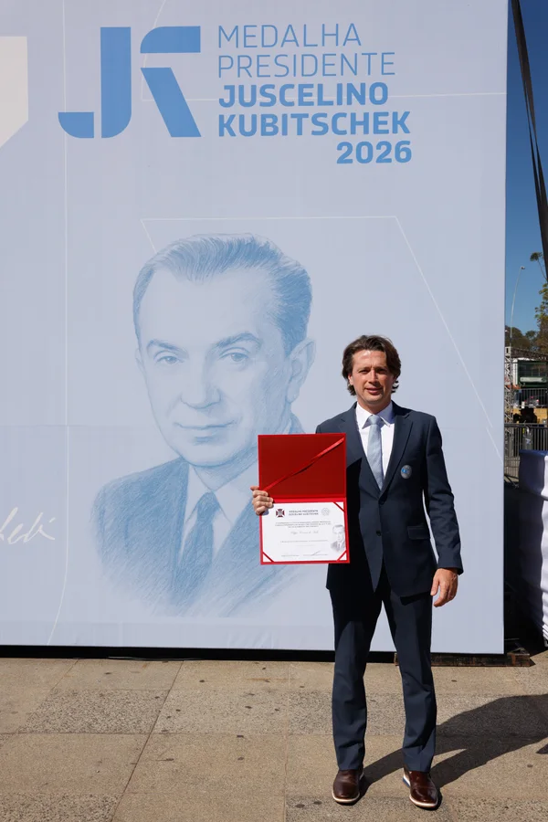 Chancelaria da entrega da Medalha Juscelino Kubitschek, em Diamantina