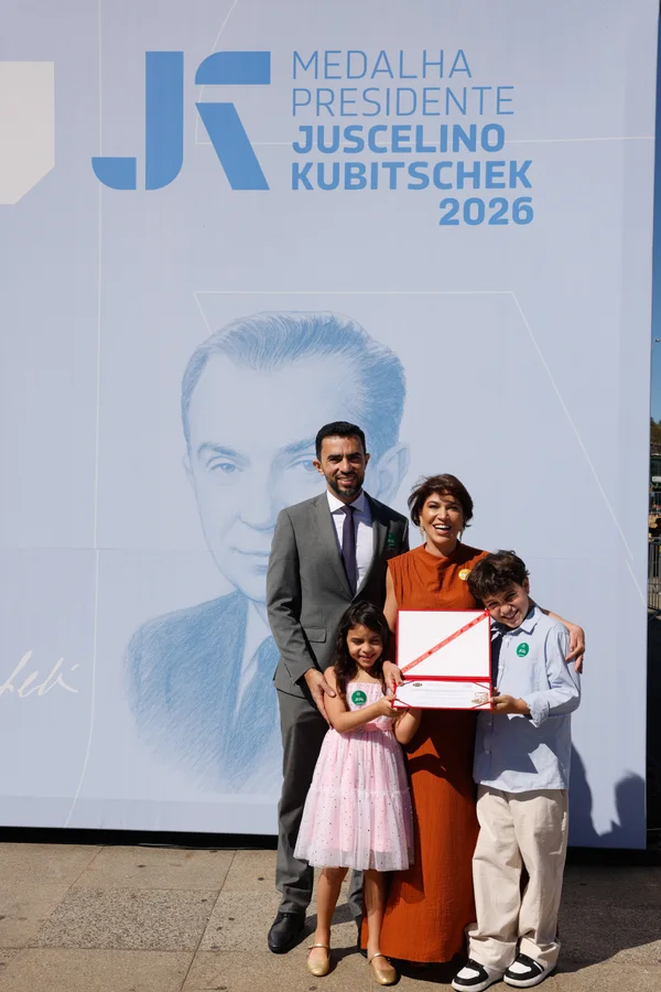 Chancelaria da entrega da Medalha Juscelino Kubitschek, em Diamantina