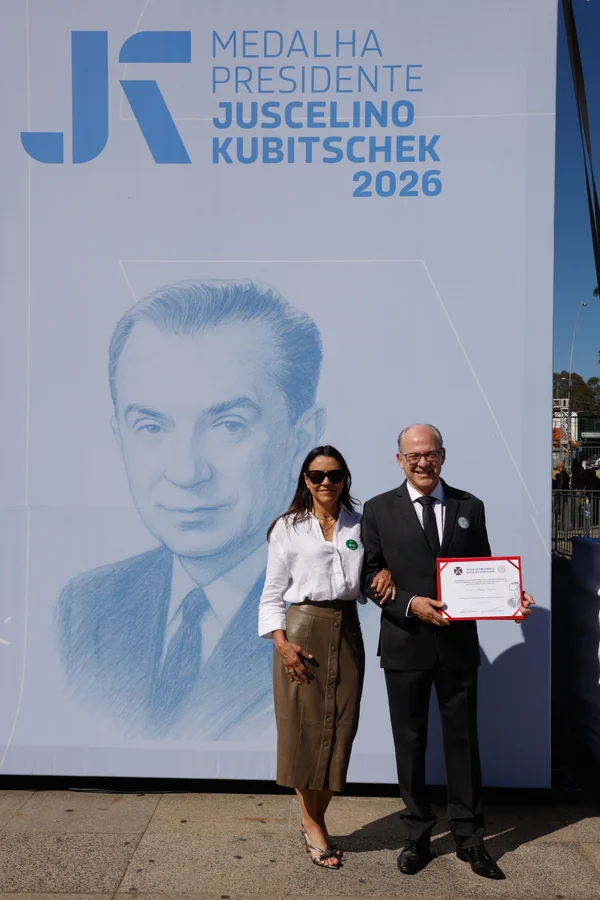 Chancelaria da entrega da Medalha Juscelino Kubitschek, em Diamantina