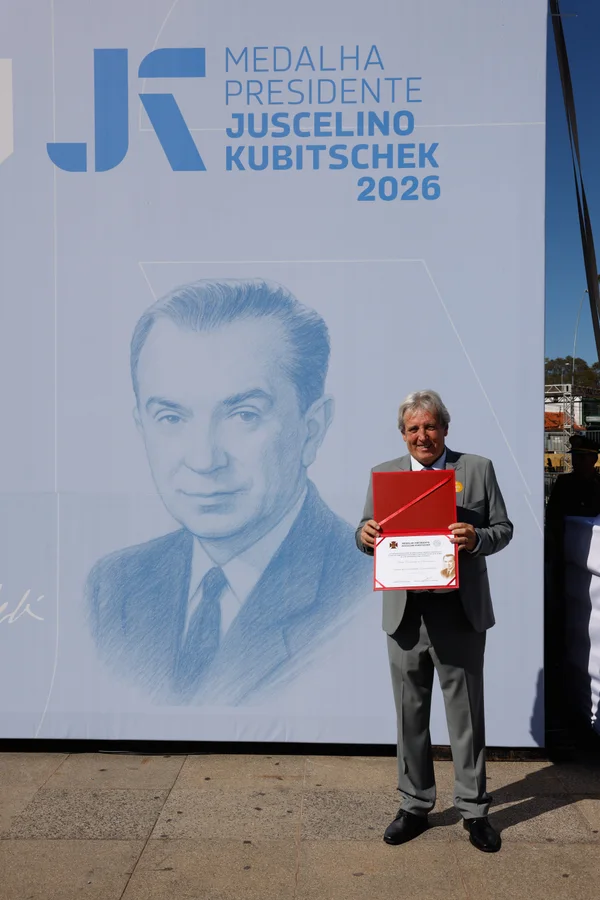 Chancelaria da entrega da Medalha Juscelino Kubitschek, em Diamantina