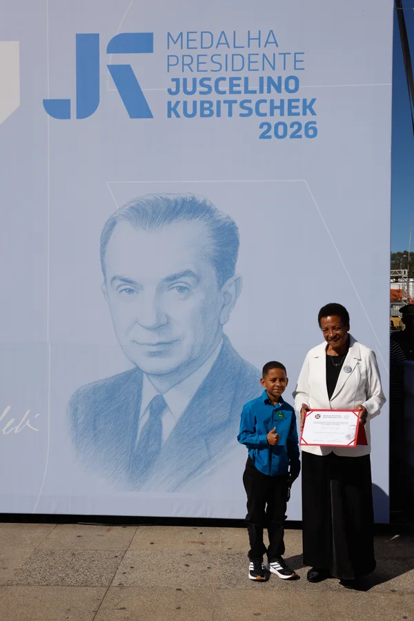 Chancelaria da entrega da Medalha Juscelino Kubitschek, em Diamantina