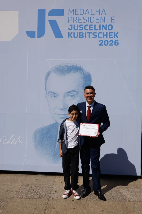 Chancelaria da entrega da Medalha Juscelino Kubitschek, em Diamantina