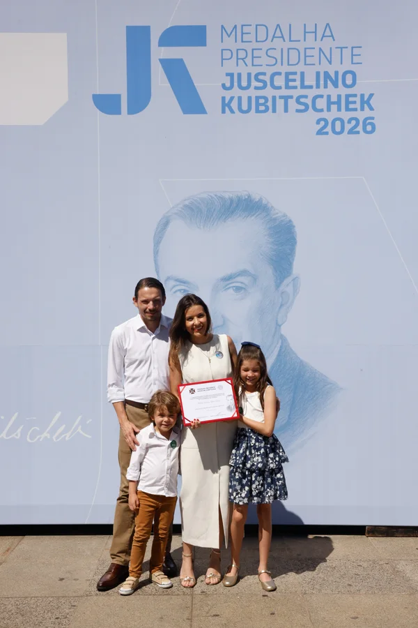 Chancelaria da entrega da Medalha Juscelino Kubitschek, em Diamantina