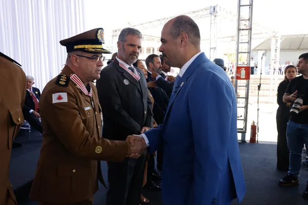 Cerimônia de entrega da Medalha Juscelino Kubitschek, em Diamantina