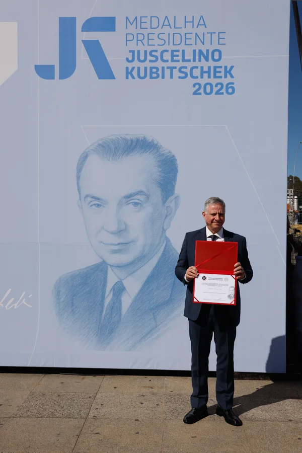 Chancelaria da entrega da Medalha Juscelino Kubitschek, em Diamantina