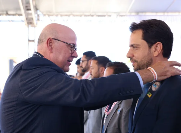 Cerimônia de entrega da Medalha Juscelino Kubitschek, em Diamantina