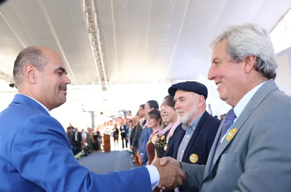 Cerimônia de entrega da Medalha Juscelino Kubitschek, em Diamantina