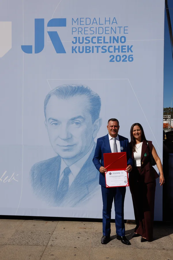 Chancelaria da entrega da Medalha Juscelino Kubitschek, em Diamantina