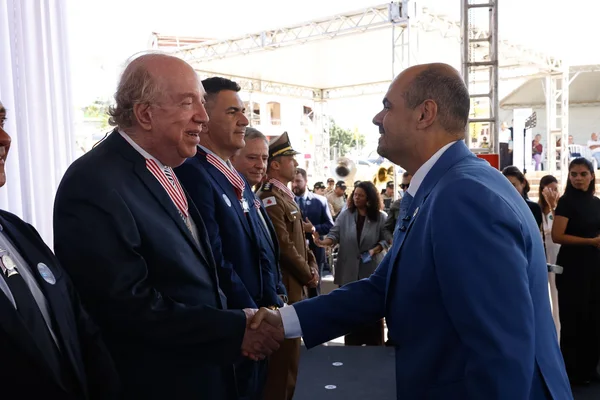 Cerimônia de entrega da Medalha Juscelino Kubitschek, em Diamantina
