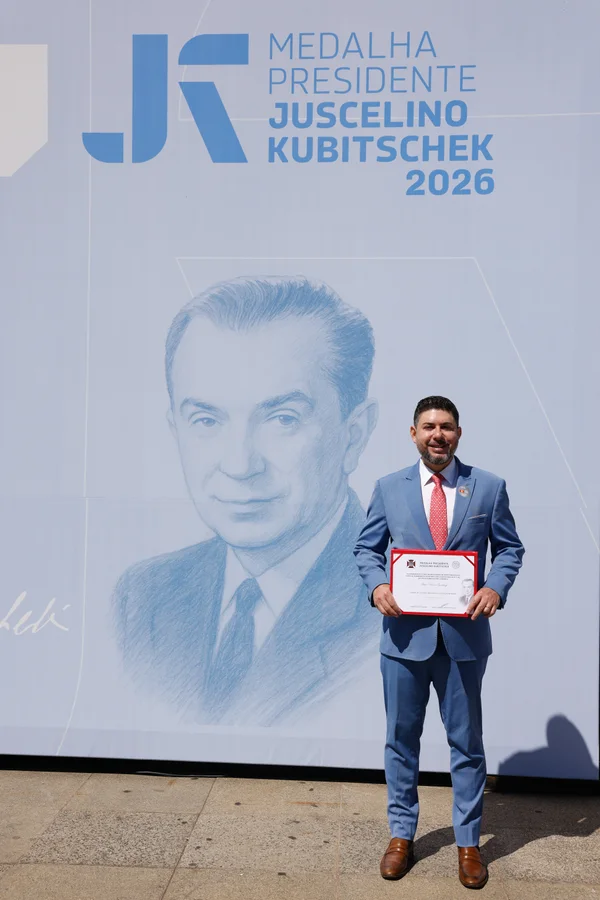 Chancelaria da entrega da Medalha Juscelino Kubitschek, em Diamantina