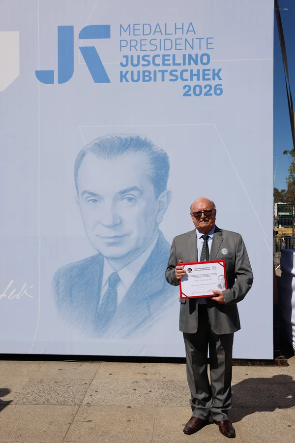 Chancelaria da entrega da Medalha Juscelino Kubitschek, em Diamantina