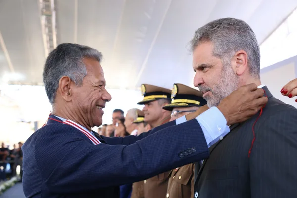 Cerimônia de entrega da Medalha Juscelino Kubitschek, em Diamantina