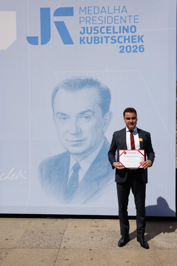 Chancelaria da entrega da Medalha Juscelino Kubitschek, em Diamantina