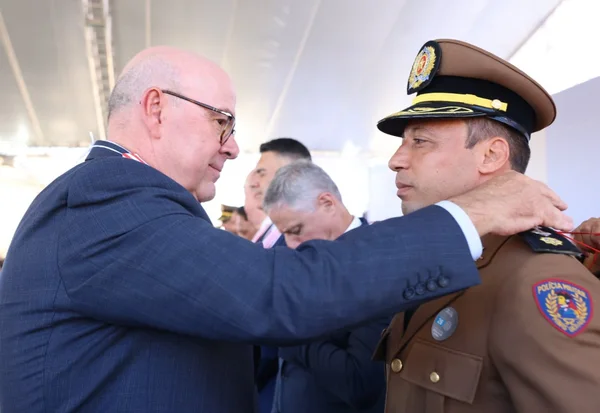 Cerimônia de entrega da Medalha Juscelino Kubitschek, em Diamantina