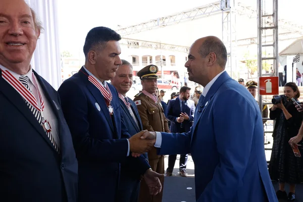 Cerimônia de entrega da Medalha Juscelino Kubitschek, em Diamantina