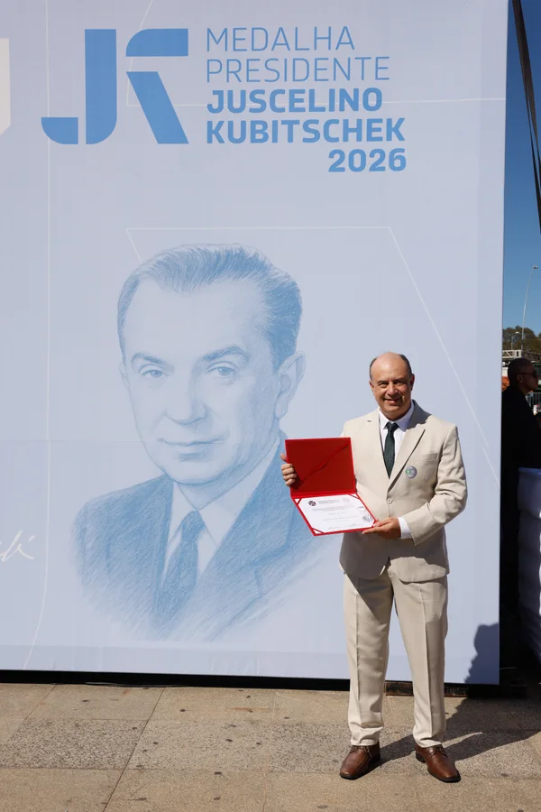 Chancelaria da entrega da Medalha Juscelino Kubitschek, em Diamantina
