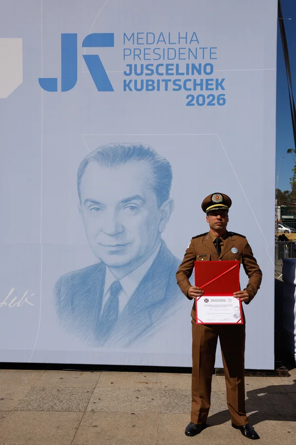 Chancelaria da entrega da Medalha Juscelino Kubitschek, em Diamantina