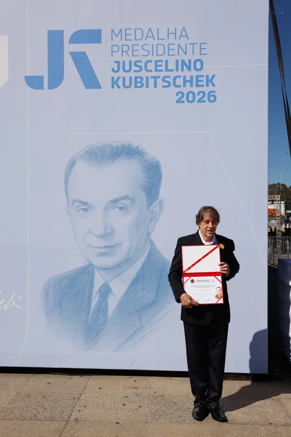 Chancelaria da entrega da Medalha Juscelino Kubitschek, em Diamantina