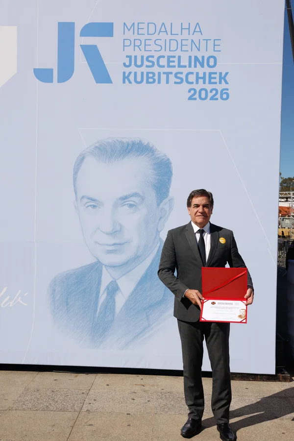 Chancelaria da entrega da Medalha Juscelino Kubitschek, em Diamantina