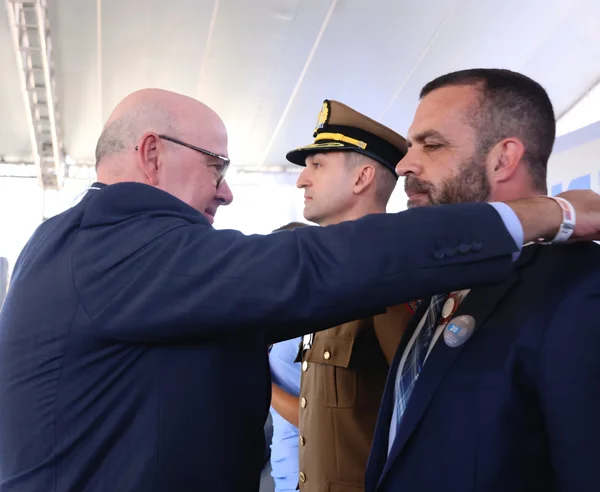 Cerimônia de entrega da Medalha Juscelino Kubitschek, em Diamantina