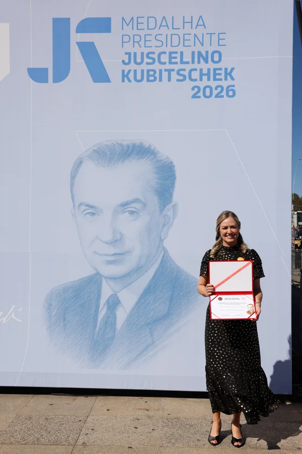 Chancelaria da entrega da Medalha Juscelino Kubitschek, em Diamantina
