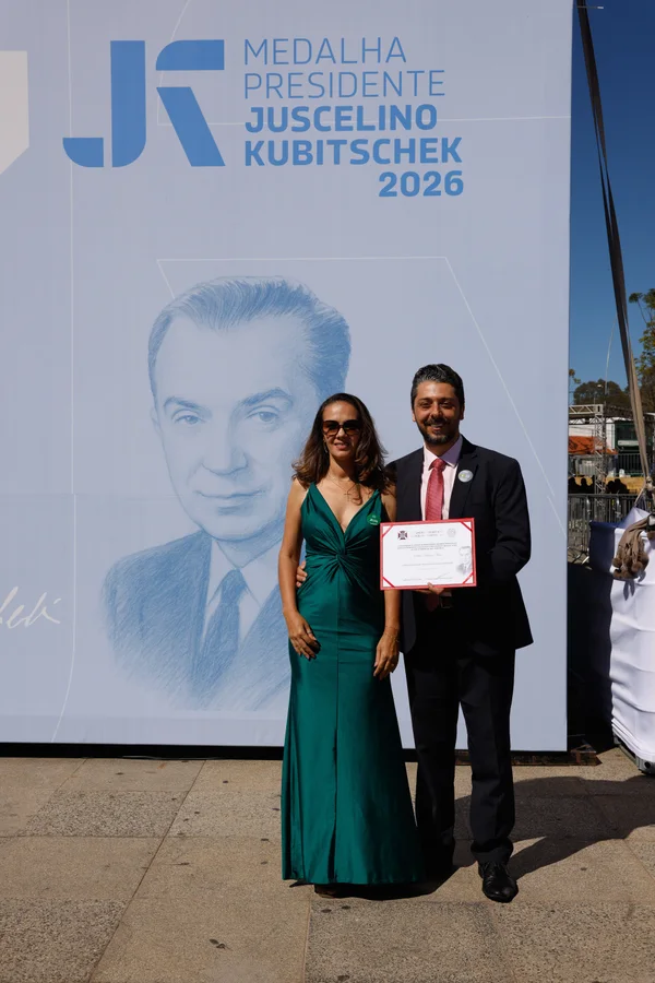 Chancelaria da entrega da Medalha Juscelino Kubitschek, em Diamantina