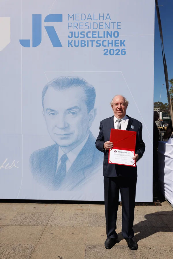 Chancelaria da entrega da Medalha Juscelino Kubitschek, em Diamantina