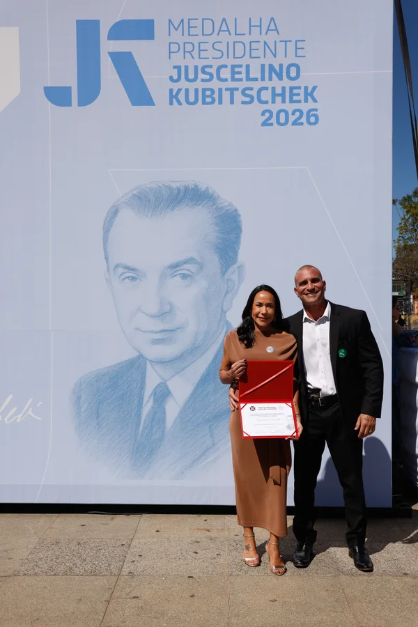 Chancelaria da entrega da Medalha Juscelino Kubitschek, em Diamantina
