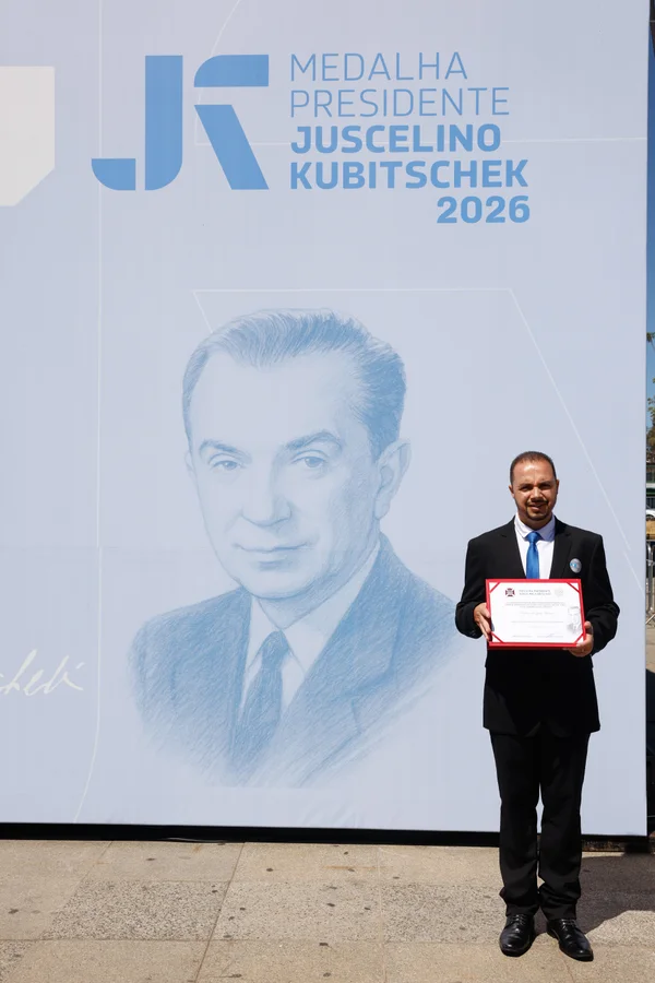 Chancelaria da entrega da Medalha Juscelino Kubitschek, em Diamantina