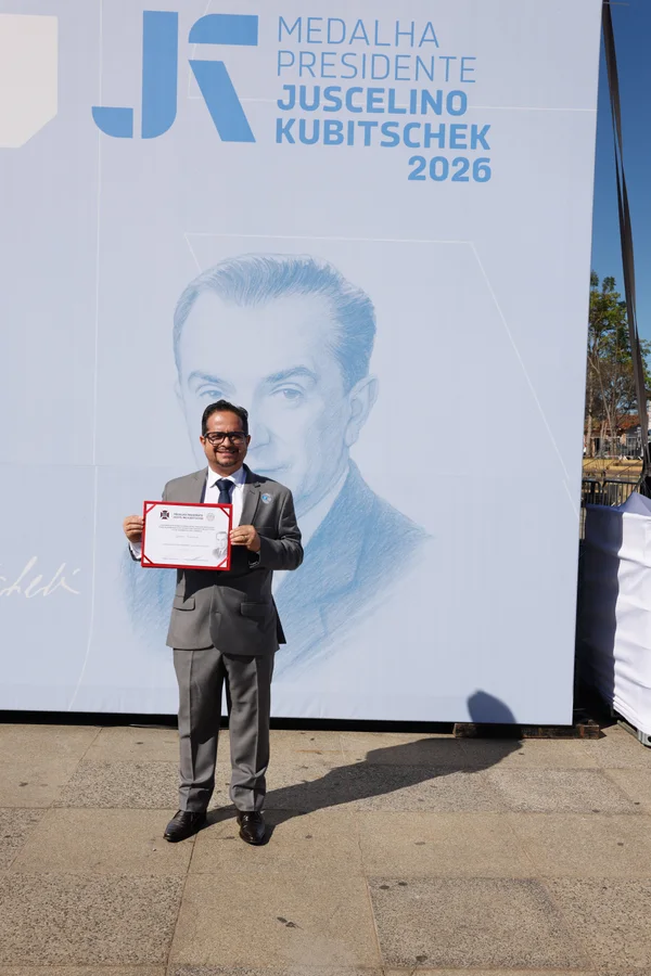 Chancelaria da entrega da Medalha Juscelino Kubitschek, em Diamantina