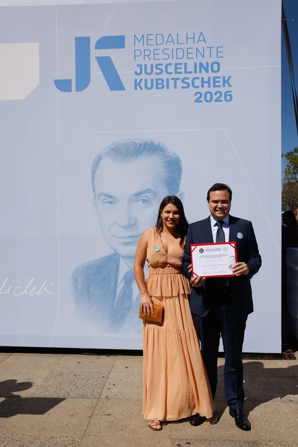 Chancelaria da entrega da Medalha Juscelino Kubitschek, em Diamantina
