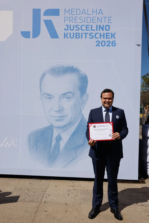 Chancelaria da entrega da Medalha Juscelino Kubitschek, em Diamantina