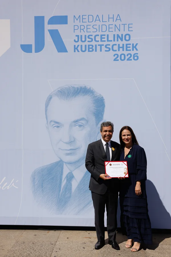 Chancelaria da entrega da Medalha Juscelino Kubitschek, em Diamantina