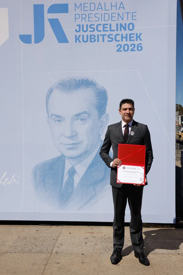Chancelaria da entrega da Medalha Juscelino Kubitschek, em Diamantina