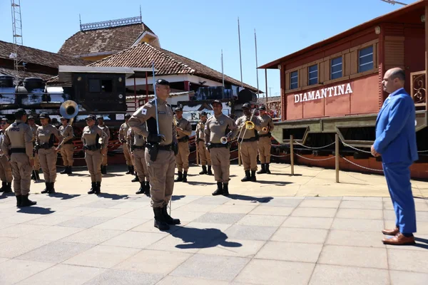 Cerimônia de entrega da Medalha Juscelino Kubitschek, em Diamantina