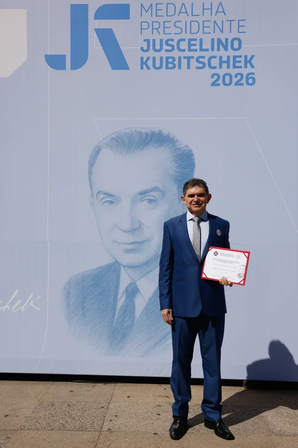 Chancelaria da entrega da Medalha Juscelino Kubitschek, em Diamantina