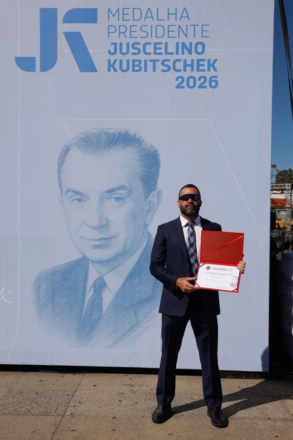 Chancelaria da entrega da Medalha Juscelino Kubitschek, em Diamantina