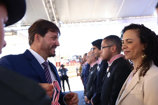 Cerimônia de entrega da Medalha Juscelino Kubitschek, em Diamantina