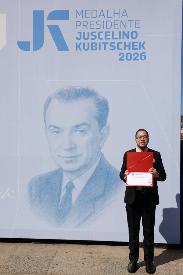 Chancelaria da entrega da Medalha Juscelino Kubitschek, em Diamantina