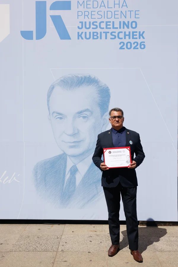 Chancelaria da entrega da Medalha Juscelino Kubitschek, em Diamantina