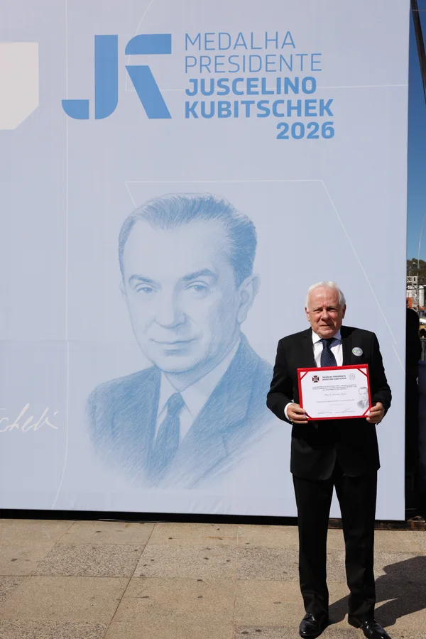 Chancelaria da entrega da Medalha Juscelino Kubitschek, em Diamantina