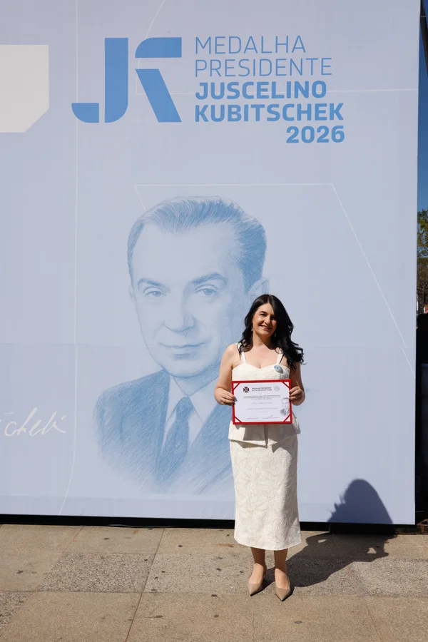 Chancelaria da entrega da Medalha Juscelino Kubitschek, em Diamantina